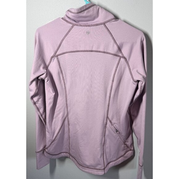 Eddie Bauer Purple 1/4 Zip Athletic Pullover Womens Medium Running Walking Gym - Picture 2 of 11